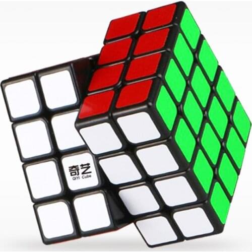 QiYi QiYuan S 4X4X4 Magic Cube Professional Speed Cube Square Cube Puzzle Cube Kids Brain Teaser Neo Cubo Magico Toys