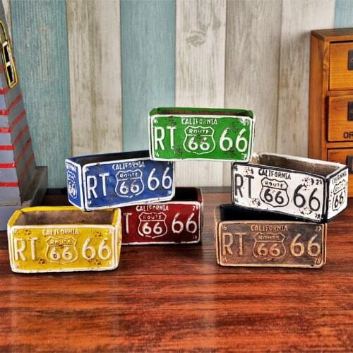 Retro cement ashtray office bar cafe home creative decorations industrial style ornaments