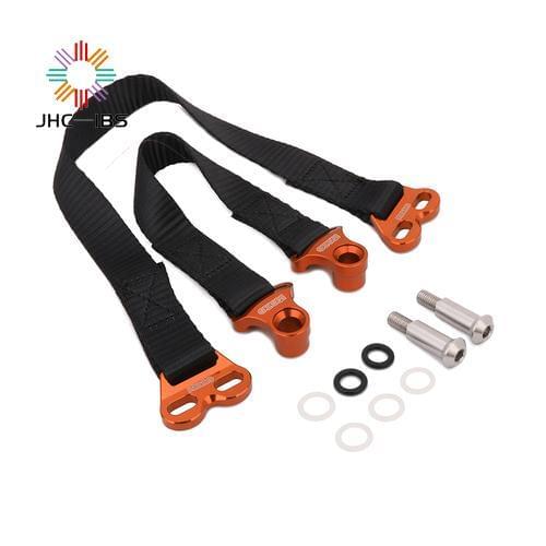Motocycle Rear Rescue Pull Bundle Belt Draw Leashes link Ropr Cord For YAMAHA HONDA KAWASAKI YZ YZF WR WRF CRF 200 250 300 350