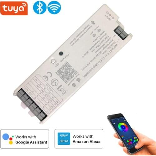 Tuya Wifi Light Strip Controller LED Strip Module Light Smart APP Wireless Control Bluetooth-compatible With Alexa Google Home