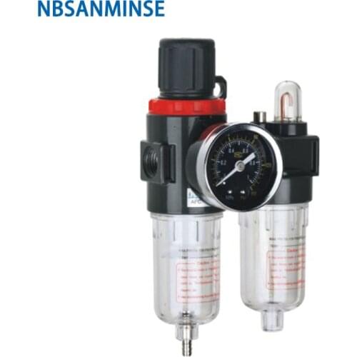 Air Preparation Unit AFC 2000 BFC 2000 1/4 3/8 1/2 Air Source Unit AIRTAC Type Air Compressor Filter Regulator Auto Drain Sanmin