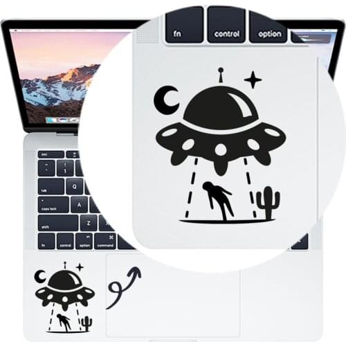 Alien Abduction Vinyl Laptop Sticker for MacBook Pro 16" Air Retina 11 12 13 15 inch Mac Book M1 HP Notebook Skin Trackpad Decal