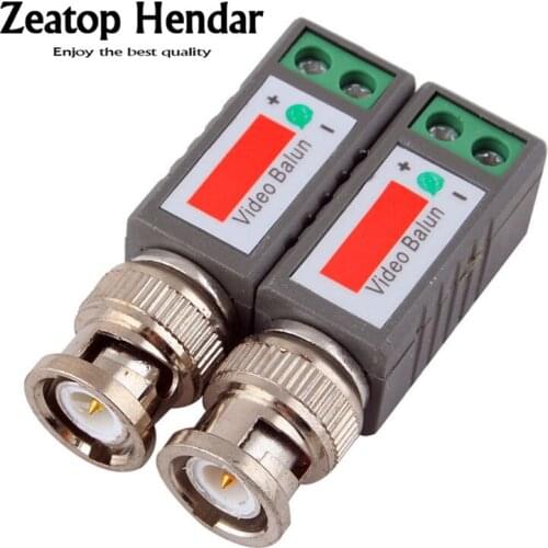 200 pcs CCTV UTP Video Balun Passive Color Video Transmission Over CAT5 Connectors