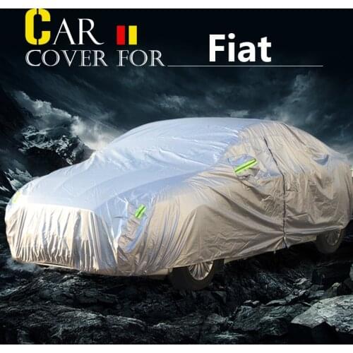 Buildreamen2 Car Cover Waterproof Sun Snow Rain Dust Protector Cover For Fiat Perla Siena Idea Bravo Multipla Linea Uno Ottimo
