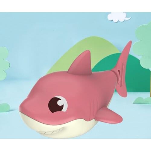 Childrens Beach Toys Bath Toys Shark Type Wind-up Swimming Tail Wagging Rotating Device Baby Toys