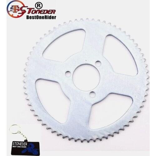 STONEDER Steel 65 Tooth 29mm 25H Chinese Pocket Bike Rear Chain Sprocket For Goped Scooter Mini Moto Kids ATV Quad 47cc 49cc