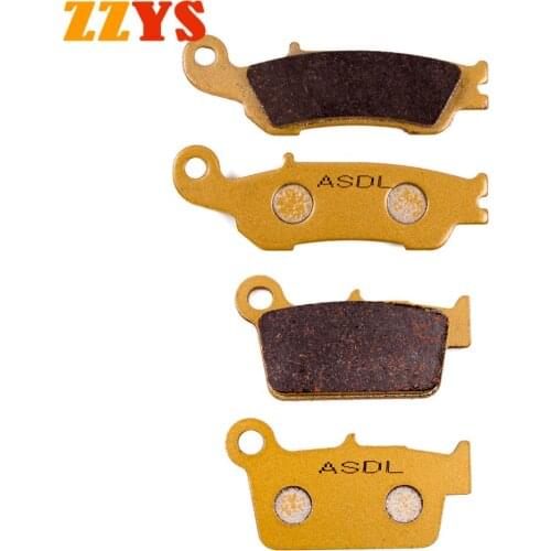 Motorcycle Front and Rear Brake Disc Pads Set For YAMAHA YZ125 YZ125X YZ250 YZ250X YZ250F YZ450 YZ450F YZ 125 250 450 2T 4T