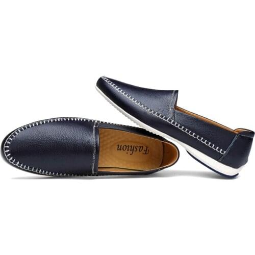 Hot 2020 white Shoes men summer de Light zapatos sapato informales black masculino spring shoes sport genuine slip on casual