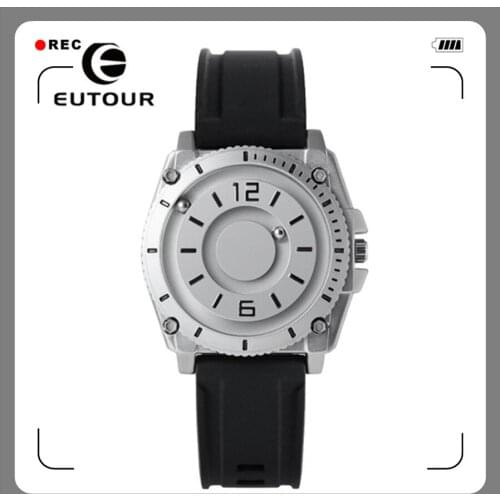 New EUTOUR Magnetic Mens Watch Bracelet Designer Wrist Watches Men Waterproof Clock Mens Wristwatch Relogio Masculino 2021