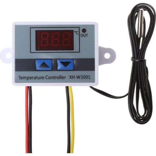Pet Reptile Thermostat High-precision Temperature Switch Microcomputer Digital Display Hatching Controller 0.1 Degrees 97BB