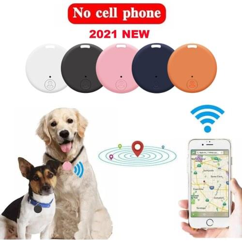 Portable GPS Tracking Tracker For Old Men Kid Pet Bluetooth 5.0 Mobile Key Tracking Smart Anti-loss Device Round Cat Dog Locator