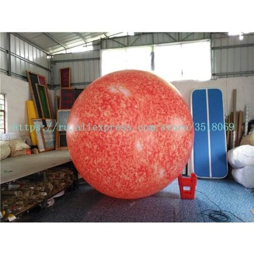 Sale of 3-meter diameter Oxford cloth sun, Oxford cloth inflatable sun ball, used for advertising campaign decoration