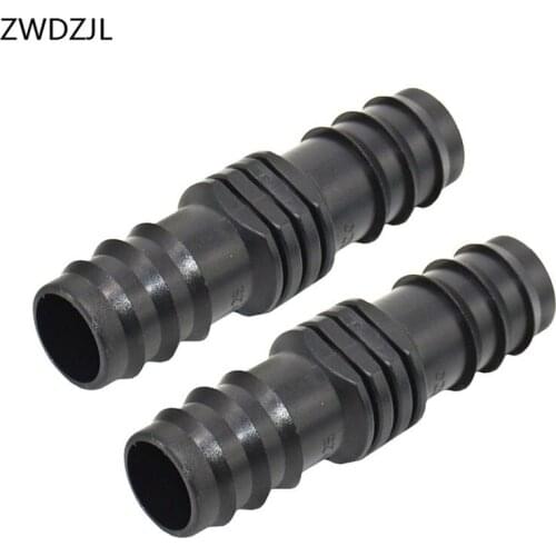 Garden hose 25mm Connector irrigation 3/4 2 way Connector straight barb hose repair 20pcs