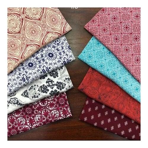 Rayon fabric dark floral printed fabric dress fabricLFCK080025