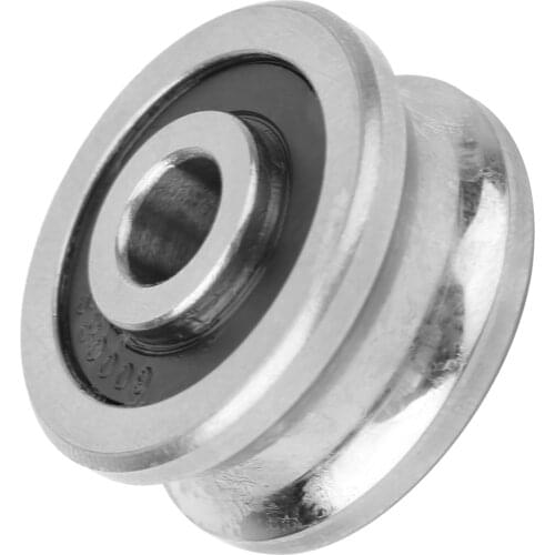 U Groove Track Guide Bearing SG25 High Carbon Chrome Bearing Steel Linear Slide Bearings Roller Bearing 8 X 30 X 14mm