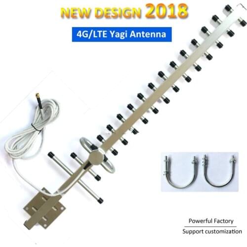 Remote Wireless Outdoor Directional Antenna 18dBi LTE 4G Yagi Antenna 1PCS