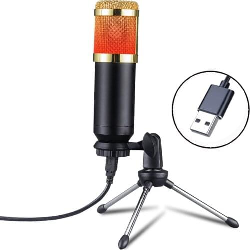 BM700S Live Condenser Mircophone Dynamic Light Heart-shaped Pointing Anti-interference with Cantilever Bracket