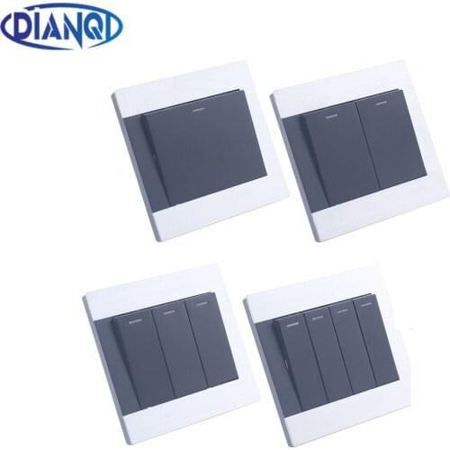 Wall switch touch light switch access control the switches AC 110-250V 10a 3 gang 2 way