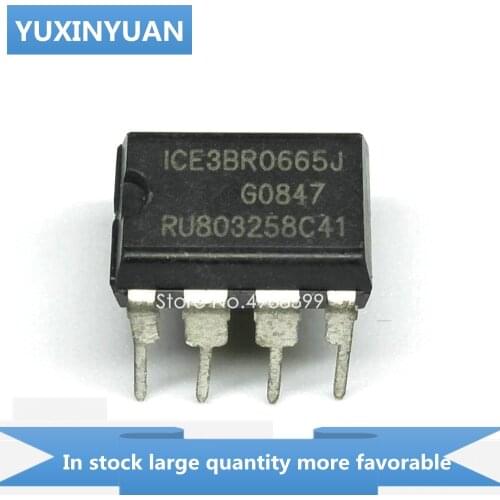 10PCS/LOT ICE3BR0665J ICE3BR0665 ICE 3BR0665J E3BR0665J CE3BR0665J DIP8 in stock