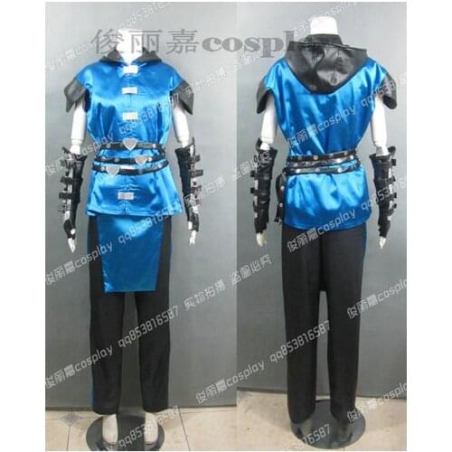 2016 Mortal Kombat Sub Zero Cosplay costume as Christmas costume and Halloween costume