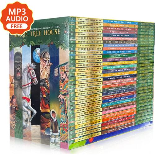 31 Books/set MAGIC TREE HOUSE English Story Books New York Times bestseller for children Adventure storyWorld classic kids book