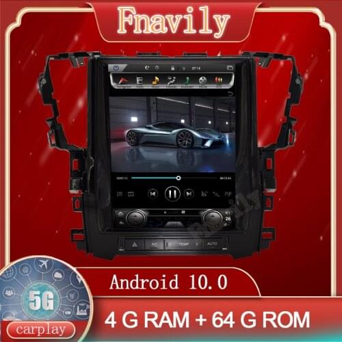 Android 10 Car Radio For Toyota Alphard Multimedia System Autoradio Dvd Player GPS Navigation Vertical Screen Tesla Style 12.1"