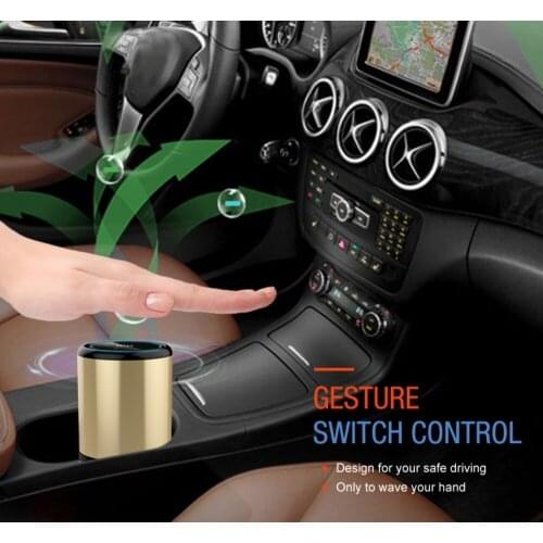 LAMJAD OEM Metal case Hepa Filter Aroma humidifier Car Air purifier