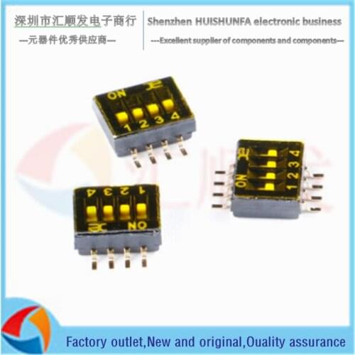 DSHP04TSGET 1.27mm pitch 4-digit chip dip switch/dip code switch