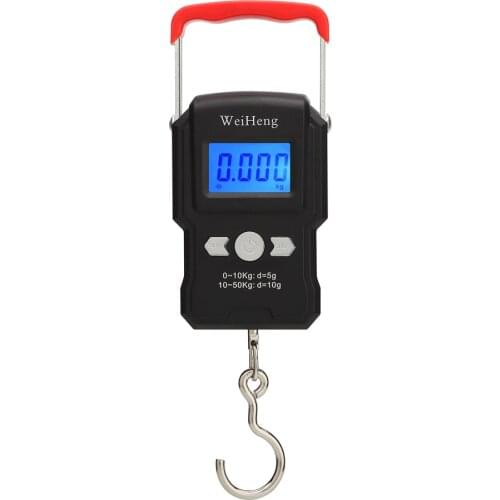 50Kg/5g Electrinical Scale LCD Digital Display Backlight Portable Weight Scale Double Accuracy Fishing Travel Electronic Scale