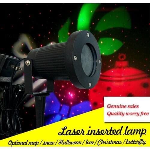 Red lawn lights outdoor waterproof lights Christmas Halloween party lights
