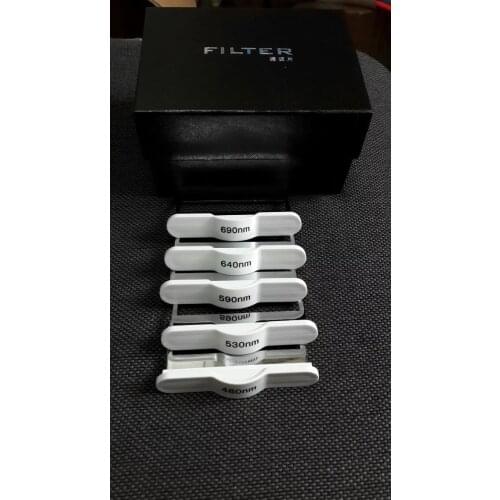 Beauty health parts accessory 430/480/530/560/590/640/690/750nm ipl shr filters for sale price for per piece