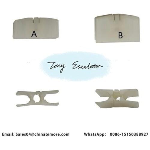 Elevator landing door slider white plastic ONLY for selcom