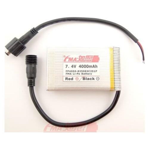 FMA 7.4V 4000mAh Li-Po Battery for MagicShine LED Bike Light 835083C2S1P