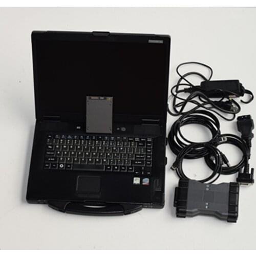 MB Star C6 SD Connect Compact C6 with DOIP V06/2020 software X-entry in Used laptop Cf52 4G I5 CPU Auto Diagnosis laptop