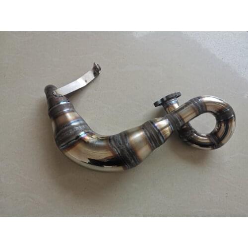 Metal Stainless steel exhaust pipe for 1/5 Losi DBXL RCMK XCR truck rc car parts