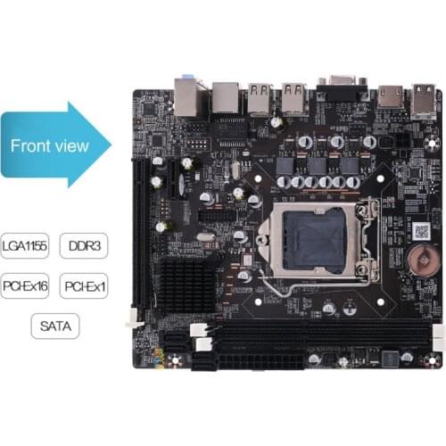 New P8H61-M LX3 PLUS R2.0 Desktop Motherboard H61 Socket LGA 1155 I3 I5 I7 DDR3 16G uATX UEFI BIOS Mainboard Dropship