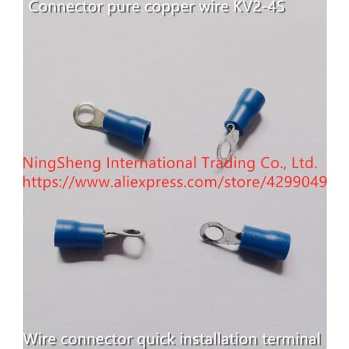Original new 100% import wire connector quick installation terminal connector pure copper wire KV2-4S