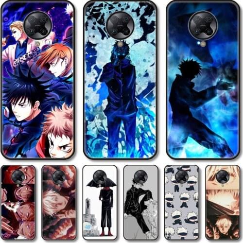 Lovely anime Phone Case For xiaomi M2 C3 X3 F2 Lite NFC 6 5 x Poco k30 Pro Anime Black Cover Silicone Back Pretty tpu