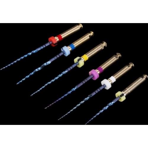 SX-F3 Dental Tapered Ni-Ti Root Canal File,for Hand Use Ni-Ti Root Canal File for Enlarging Needle Dental Materials