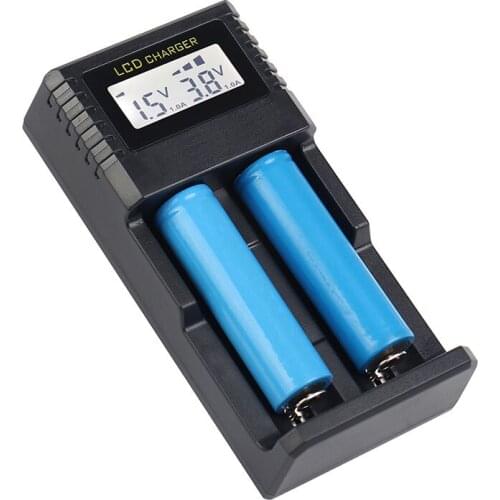 1Pcs KingWei XXC-K2 18650 Universal LCD Display Screen Micro USB DC Charger 4 X 3.7v Li-ion Battery