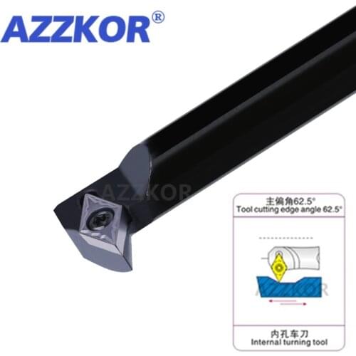 Internal Turning Tools Cutting Bar S16Q-SDWCR07 Lathe Cutter Wholesale S10K-SDWCR07 With DC0702 Carbide inserts CNC Holder Tool