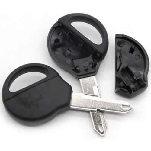 DAKATU Replacement Case Transponder Key Shell For Peugeot 206/207 Can Install Chip