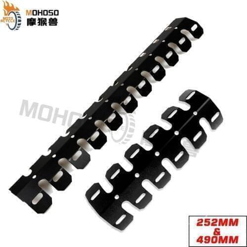 Motorcycle Exhaust Muffler Pipe Protector Heat Shield Engine Protective cover For KAWASAKI KX65 KX80 KX85 KX125 KX250 KX250F KX