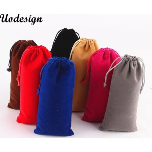 10PCS 8*17cm Jewellery Organza Bags Jewelry Packaging Bags Wedding Party Decoration Drawable Bags Gift Pouches