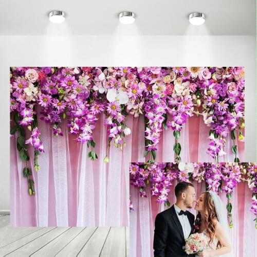5*7 Feet Wedding Photography Background Party Wedding Decoration Food Baby Photo Backdrop for Studio Supplies Props Home Decor