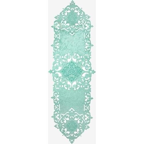 Cloveart Velvet Runner Mint