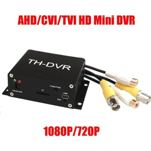 Free shipping 1 channel mini dvr H.264 720p HDMI Ouput support Dual TF card Max 128G System Real Time security cctv dvr