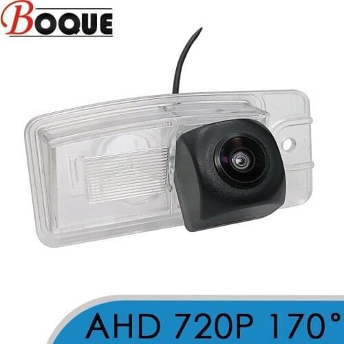 BOQUE 170 Degree 720P HD AHD Car Vehicle Rear View Reverse Camera for Infiniti EX35 J50 for Nissan Altima L31 NV 1500/2500/3500