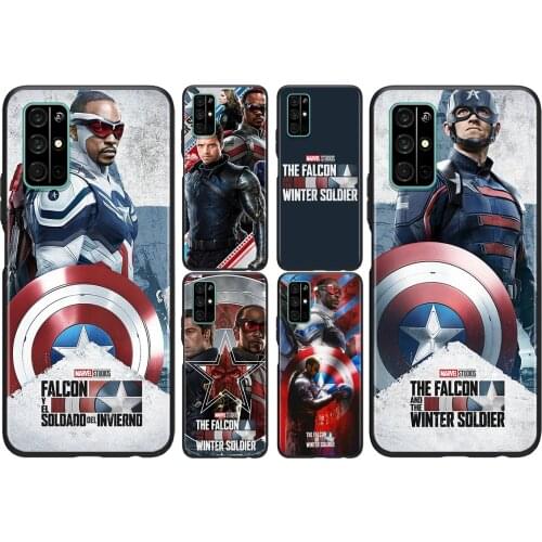 The Falcon and the Winter Soldier For Huawei Honor 50 SE V30 View 20 V20 30i 30S 30 20S 20E 20i 20 Lite Pro Plus Phone Case