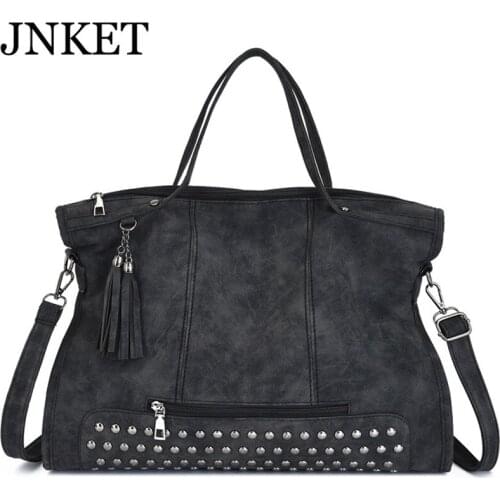 JNKET New Womes PU Leather Retro Abrazine Lady Bag Shoulder Bag Fashion Messenger Bag Handbag